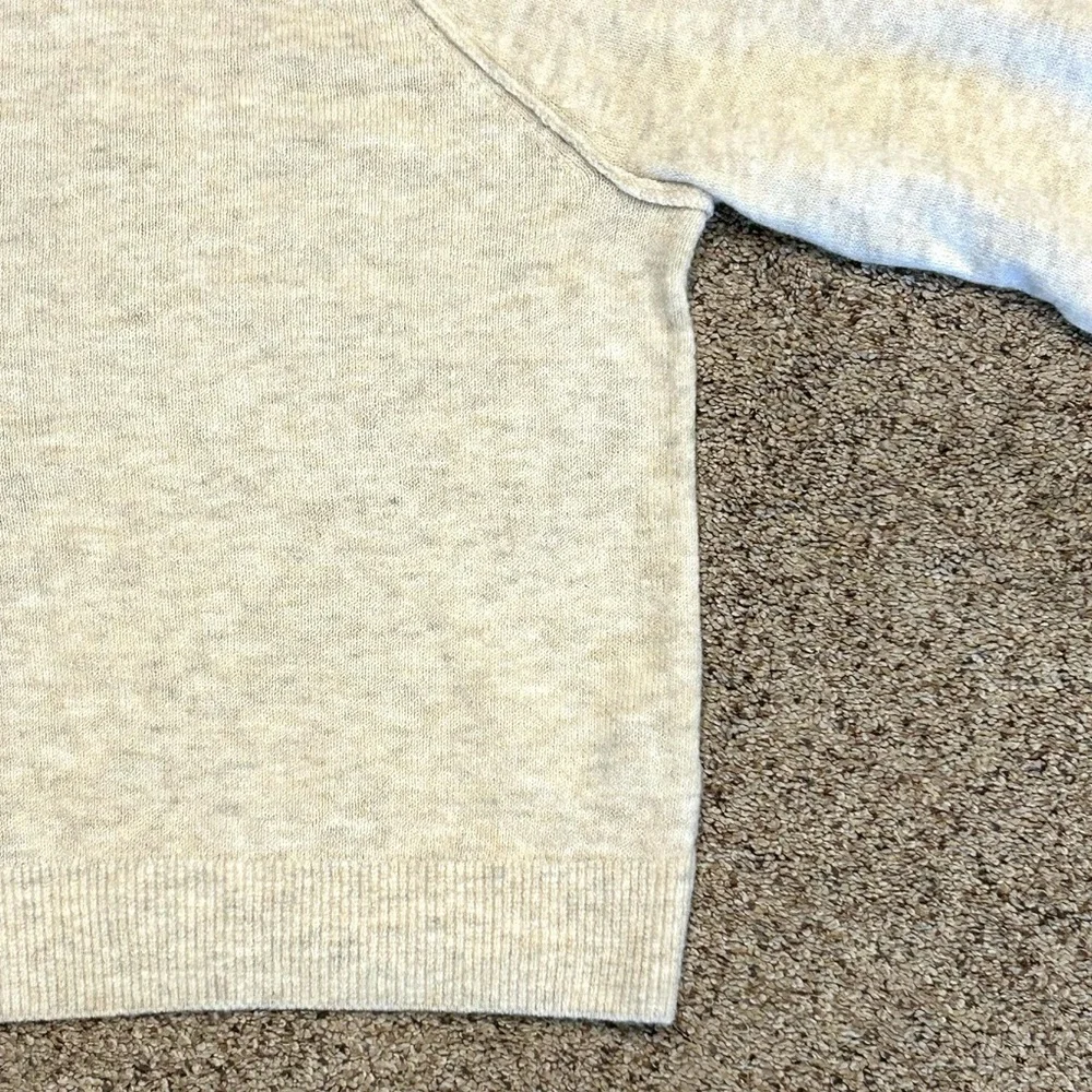 Vince Camuto Crew Knit Sweater w/ Raglan Sleeves. Women’s L in Malted - NWT - Picture 9 of 16